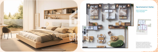 Apartamento térreo tipo studio pra vender com 1 quarto na Vila de Praia do Forte Bahia