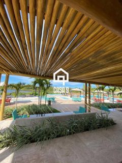 Terreno plano nascente de esquina a venda no Condomínio Praia Bella Praia do Forte Bahia