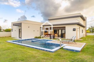 Casa a venda mobiliada com 4 suítes no condomínio Jacuipe Country em Barra de Jacuipe Bahia