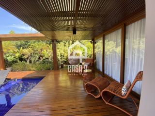 Casa para locação anual com 4 suítes no condomínio Ilha dos Pássaros em Praia do Forte Bahia
