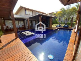 Casa para locação anual com 4 suítes no condomínio Ilha dos Pássaros em Praia do Forte Bahia