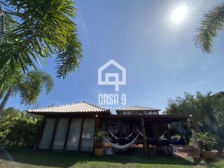 Casa para locação anual com 4 suítes no condomínio Ilha dos Pássaros em Praia do Forte Bahia