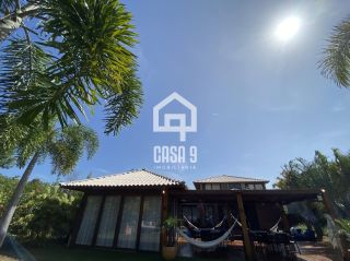 Casa para locação anual com 4 suítes no condomínio Ilha dos Pássaros em Praia do Forte Bahia