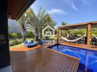 Casa para locação anual com 4 suítes no condomínio Ilha dos Pássaros em Praia do Forte Bahia