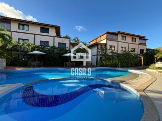 Apartamento térreo mobiliado para venda com 2 suítes e acesso privativo a praia em Praia do Forte Bahia
