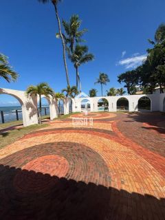 Apartamento duplex a venda com 4 quartos 2 suítes pé na areia na Vila de Praia do Forte Bahia
