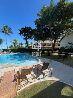 Apartamento duplex a venda com 4 quartos 2 suítes pé na areia na Vila de Praia do Forte Bahia