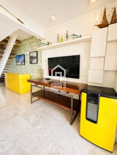 Apartamento duplex a venda com 4 quartos 2 suítes pé na areia na Vila de Praia do Forte Bahia