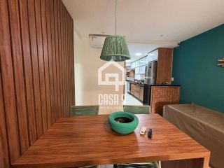 Apartamento térreo mobiliado com 2 suítes varanda gourmet no condominio Belvere na Praia da Espera em Itacimirim