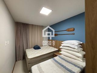 Apartamento térreo mobiliado com 2 suítes varanda gourmet no condominio Belvere na Praia da Espera em Itacimirim