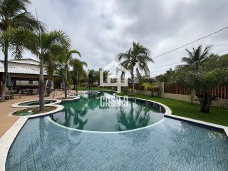 Apartamento térreo mobiliado com 2 suítes varanda gourmet no condominio Belvere na Praia da Espera em Itacimirim