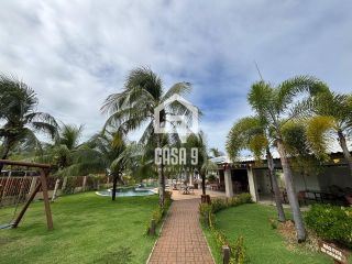 Apartamento térreo mobiliado com 2 suítes varanda gourmet no condominio Belvere na Praia da Espera em Itacimirim