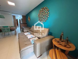 Apartamento térreo mobiliado com 2 suítes varanda gourmet no condominio Belvere na Praia da Espera em Itacimirim