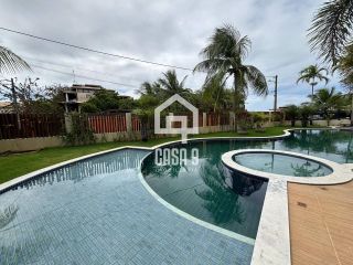 Apartamento térreo mobiliado com 2 suítes varanda gourmet no condominio Belvere na Praia da Espera em Itacimirim