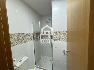Apartamento térreo mobiliado com 2 suítes varanda gourmet no condominio Belvere na Praia da Espera em Itacimirim