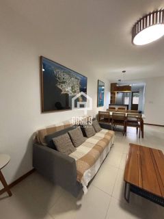 Apartamento térreo mobiliado com 2 suítes no condominio Belvere na Praia da Espera em Itacimirim