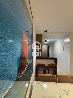 Apartamento térreo mobiliado com 2 suítes no condominio Belvere na Praia da Espera em Itacimirim