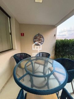 Apartamento térreo mobiliado com 2 suítes no condominio Belvere na Praia da Espera em Itacimirim