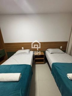 Apartamento térreo mobiliado com 2 suítes no condominio Belvere na Praia da Espera em Itacimirim