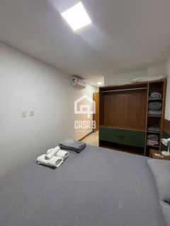 Apartamento térreo mobiliado com 2 suítes no condominio Belvere na Praia da Espera em Itacimirim