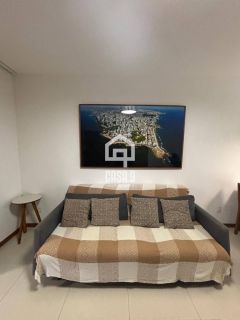 Apartamento térreo mobiliado com 2 suítes no condominio Belvere na Praia da Espera em Itacimirim