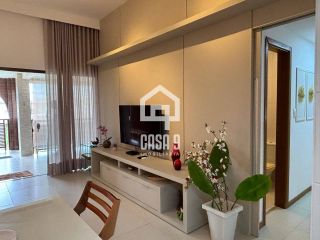 Apartamento superior mobiliado com 3 suítes no condominio Belvere na Praia da Espera em Itacimirim Bahia