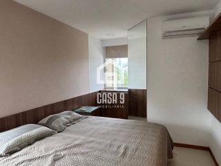 Apartamento superior mobiliado com 3 suítes no condominio Belvere na Praia da Espera em Itacimirim Bahia