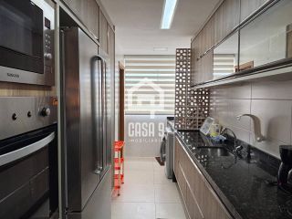 Apartamento superior mobiliado com 3 suítes no condominio Belvere na Praia da Espera em Itacimirim Bahia