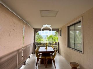 Apartamento superior mobiliado com 3 suítes no condominio Belvere na Praia da Espera em Itacimirim Bahia