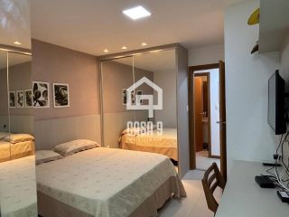 Apartamento superior mobiliado com 3 suítes no condominio Belvere na Praia da Espera em Itacimirim Bahia