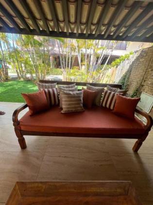 Apartamento duplex nascente a venda com 3 suítes pé na areia no Condominio Vilas da Praia em Itacimirim Bahia