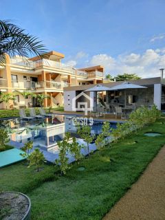 Apartamento térreo nascente a venda com 3 quartos (2 suites) na Praia do Surf em Itacimirim Bahia