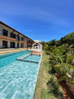 Apartamento térreo 2/4 a 500 metros do encontro do rio com o mar em Imbassai