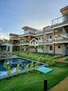 Apartamento térreo a venda com 3 quartos na Praia do Surf em Itacimirim Bahia