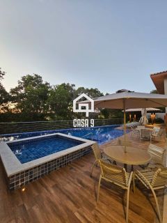 Apartamento garden térreo mobiliado com 2 suites à venda em Itacimirim Bahia