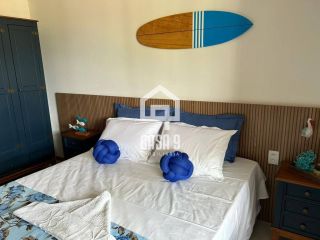Apartamento garden térreo mobiliado com 2 suites à venda em Itacimirim Bahia