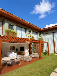 Casa com 6 suites para locação anual no condominio Praia Bella em Praia do Forte Bahia