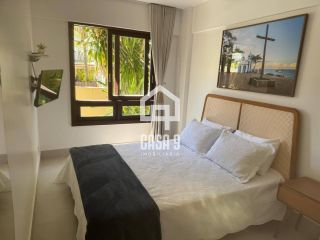 Apartamento térreo nascente a venda com 1 quartos no condominio Porto Praia do Forte na Vila de Praia do Forte Bahia