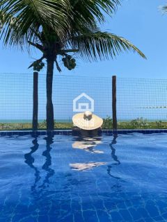 Village duplex com 3 suítes mobiliado a venda pé na areia em Itacimirim Bahia