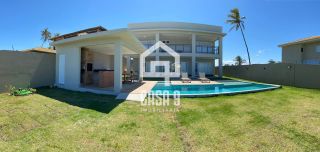 Casa a venda com 4 suítes frontal mar mobiliada no Aldeias de Jacuipe em Barra de Jacuipe Bahia