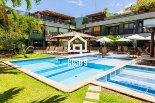 Apartamento nascente pra locação anual com 1 quarto no condomínio Kauai na vila de Praia do Forte Bahia