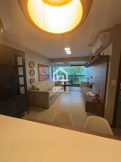 Apartamento nascente pra locação anual com 1 quarto no condomínio Kauai na vila de Praia do Forte Bahia