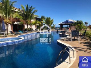 Apartamento superior duplex com 4 suites mobiliado a venda na Praia da Espera em Itacimirim (PÉ NA AREIA)