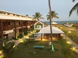 Apartamento superior duplex com 4 suites mobiliado a venda na Praia da Espera em Itacimirim (PÉ NA AREIA)