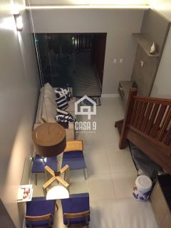 Apartamento superior duplex com 4 suites mobiliado a venda na Praia da Espera em Itacimirim (PÉ NA AREIA)