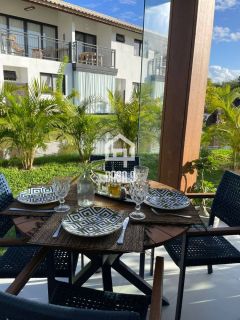 Apartamento térreo 2 quartos mobiliado para locação anual no condominio Vila do Lago Praia do Forte Bahia