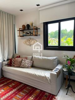 Apartamento térreo 2 quartos mobiliado para locação anual no condominio Vila do Lago Praia do Forte Bahia