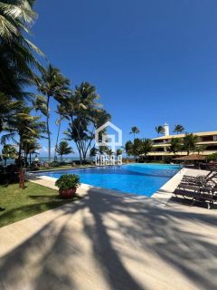 Apartamento térreo mobiliado a venda com 2 suítes no condominio Vivendas do Farol em Praia do Forte Bahia