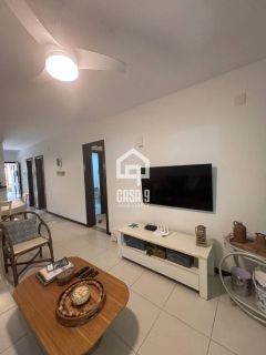 Apartamento térreo mobiliado a venda com 2 suítes no condominio Vivendas do Farol em Praia do Forte Bahia