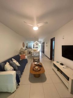 Apartamento térreo mobiliado a venda com 2 suítes no condominio Vivendas do Farol em Praia do Forte Bahia